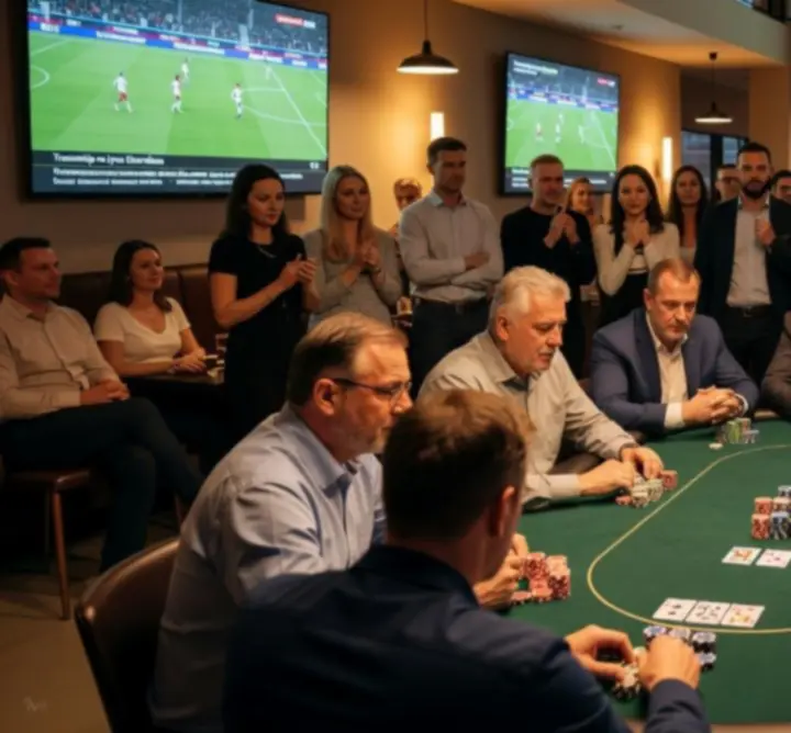 Atmosfera turnieju pokerowego w Quarvo Scene