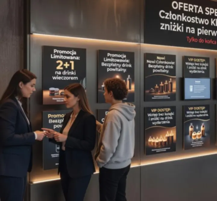 Strefa ofert specjalnych i promocji w Quarvo Scene