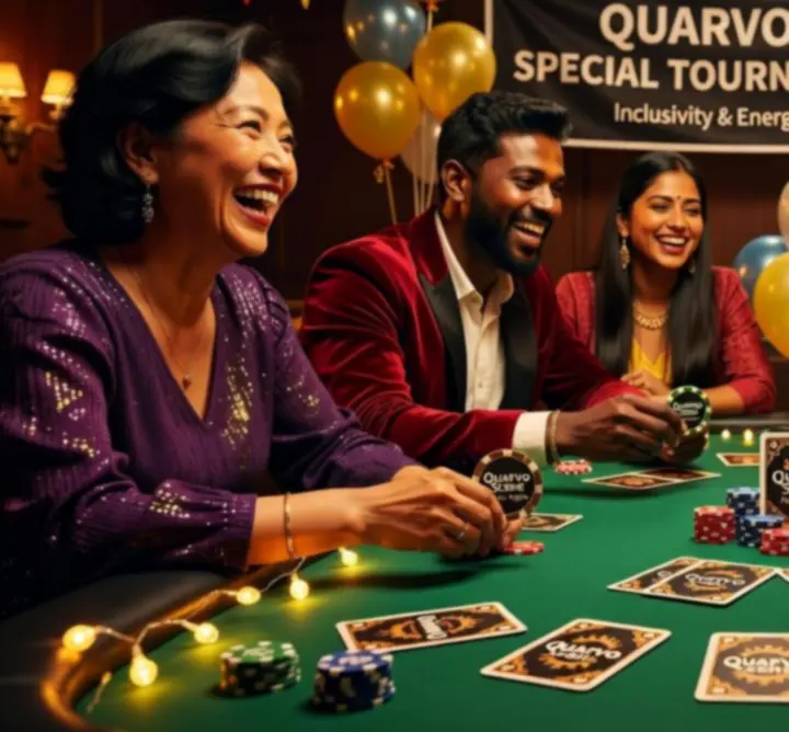 Specjalne wydarzenie pokerowe w Quarvo Scene